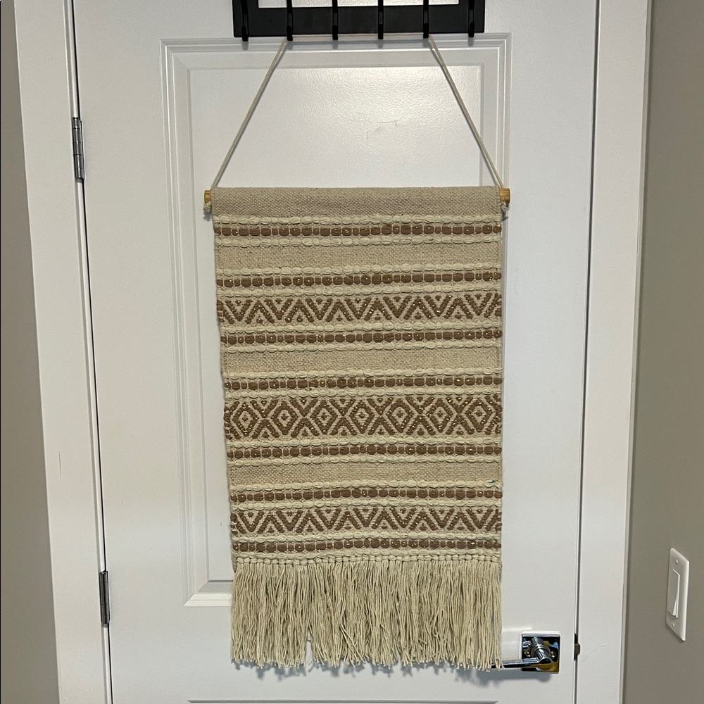 Bohemian Tan and Cream Wall Hanging